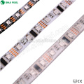 5m roll 12v &24v 60 leds/m dmx led flexible rgb strip light 5050